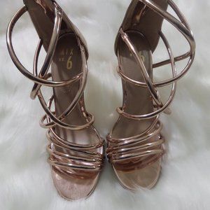 Mix No. 6 Rose Gold Ria Sandal